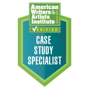 Case Study Copywriting Specialist Badge